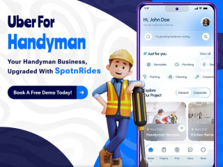 Uber for Handyman App – On-Demand Service Solution