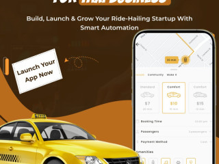 AI-Driven Taxi Booking Software – Smart Ride Hailing Solution